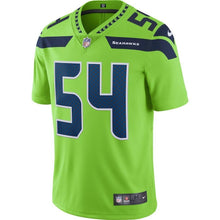 Load image into Gallery viewer, Bobby Wagner Seattle Seahawks Vapor Untouchable Color Rush Limited Player Jersey - Neon Green 2018/2019