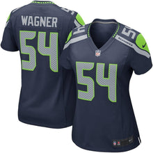 Load image into Gallery viewer, Bobby Wagner Seattle Seahawks Women&#39;s Game Jersey - College Navy 2018/2019