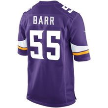 Load image into Gallery viewer, Anthony Barr Minnesota Vikings Game Jersey - Purple 2018/2019