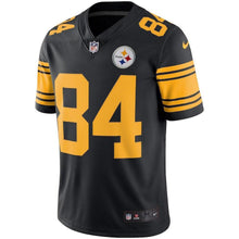 Load image into Gallery viewer, Antonio Brown Pittsburgh Steelers Vapor Untouchable Color Rush Limited Player Jersey - Black 2018/2019