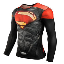 Load image into Gallery viewer, Men Anime Bodybuilding Crossfit Superman T Shirt