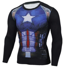 Load image into Gallery viewer, Men Anime Bodybuilding Crossfit Superman T Shirt