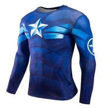 Load image into Gallery viewer, Men Anime Bodybuilding Crossfit Superman T Shirt