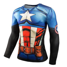 Load image into Gallery viewer, Men Anime Bodybuilding Crossfit Superman T Shirt