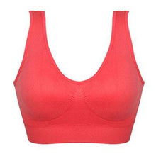Load image into Gallery viewer, Womens Sport Padded Crop Tops Bras