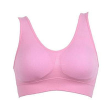 Load image into Gallery viewer, Womens Sport Padded Crop Tops Bras