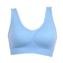 Load image into Gallery viewer, Womens Sport Padded Crop Tops Bras
