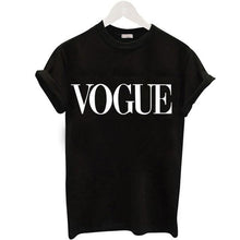 Load image into Gallery viewer, Women VOGUE Printed T-shirt