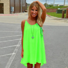 Load image into Gallery viewer, Women Fluorescence Summer Dress