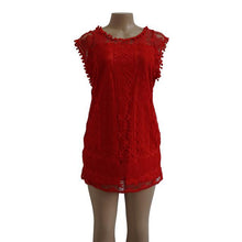 Load image into Gallery viewer, Women Casual Short Tassel Dress