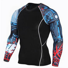 Load image into Gallery viewer, Wolf 3D Printed Tights Men Fitness Clothing