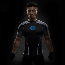 Load image into Gallery viewer, Superman Men Fitness Compression Shirt