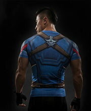 Load image into Gallery viewer, Superman Men Fitness Compression Shirt
