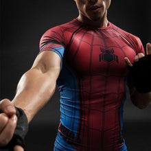 Load image into Gallery viewer, Superman Men Fitness Compression Shirt
