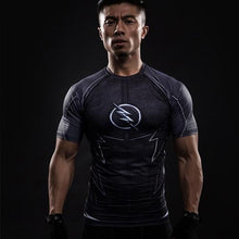 Load image into Gallery viewer, Superman Men Fitness Compression Shirt