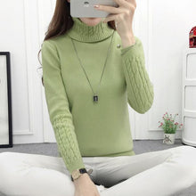 Load image into Gallery viewer, Long Sleeve Knitted Women Sweaters
