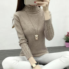 Load image into Gallery viewer, Long Sleeve Knitted Women Sweaters