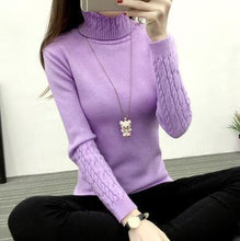 Load image into Gallery viewer, Long Sleeve Knitted Women Sweaters