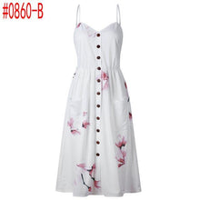 Load image into Gallery viewer, Vintage Sexy Bohemian Floral Dress