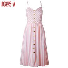 Load image into Gallery viewer, Vintage Sexy Bohemian Floral Dress