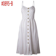 Load image into Gallery viewer, Vintage Sexy Bohemian Floral Dress