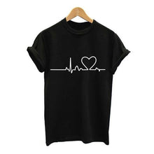Load image into Gallery viewer, Love Printed Women T-shirts