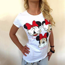 Load image into Gallery viewer, Love Printed Women T-shirts