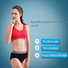 Load image into Gallery viewer, Womens Sport Padded Crop Tops Bras