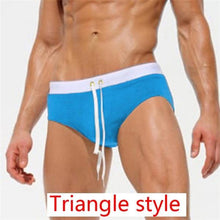 Load image into Gallery viewer, Men Sexy Swimming Trunks Sunga Hot Swimsuit
