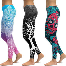 Load image into Gallery viewer, LI-FI Print Yoga Women Fitness Leggings