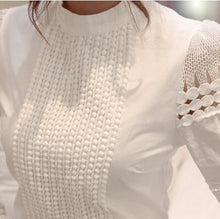Load image into Gallery viewer, Women Blouses Slim Bottoming Shirt