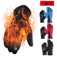 Load image into Gallery viewer, Touch Screen Thermal Windproof Unisex Glove