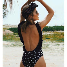 Load image into Gallery viewer, Sexy One Piece Lace One Shoulder Bikini