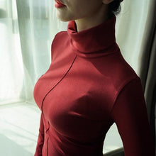 Load image into Gallery viewer, Skinny Winter Turtleneck Women Bodycon Sweater