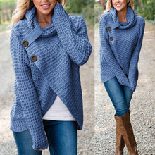 Load image into Gallery viewer, Women knitted Pullover Shirt