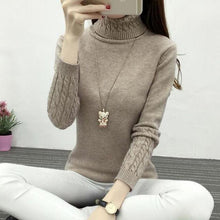 Load image into Gallery viewer, Turtleneck Winter Women Sweaters