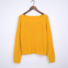 Load image into Gallery viewer, Korean Style Sweater Slim Knitted Jumpers