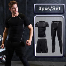 Load image into Gallery viewer, Men Compression Workout Jogging Suits