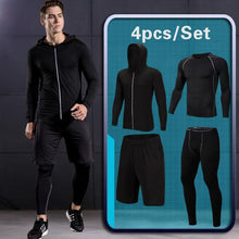 Load image into Gallery viewer, Men Compression Workout Jogging Suits