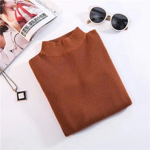Load image into Gallery viewer, Autumn Turtleneck Pullovers Sweaters