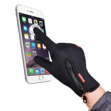 Load image into Gallery viewer, Unisex Simulated Leather Soft Warm Gloves