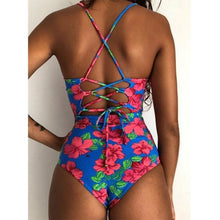 Load image into Gallery viewer, Women Sexy One Piece Beach Swimsuit