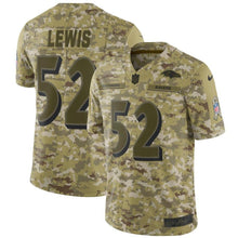 Load image into Gallery viewer, Baltimore Ravens Ray Lewis Camo Jersey 2018 - 2019