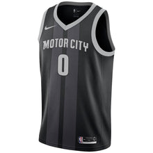 Load image into Gallery viewer, Andre Drummond Detroit Pistons Black Swingman City Edition Jersey 2018 - 2019