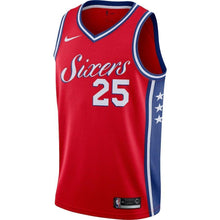 Load image into Gallery viewer, Ben Simmons Philadelphia 76ers Red Swingman Jersey 2018 - 2019