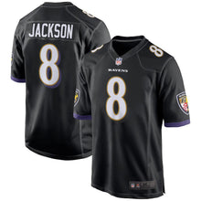 Load image into Gallery viewer, Lamar Jackson Baltimore Ravens football jersey