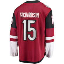 Load image into Gallery viewer, Brad Richardson Arizona Coyotes Player Swingman Jersey