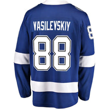 Load image into Gallery viewer, Andrei Vasilevskiy Tampa Bay Lightnings Player Swingman Jersey