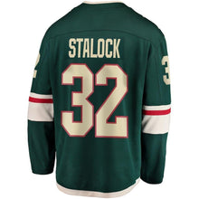 Load image into Gallery viewer, Alex Stalock Minnesota Wild Player Swingman Jersey