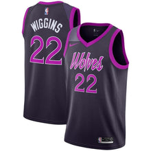Load image into Gallery viewer, Andrew Wiggins Minnesota Timberwolves Purple Swingman City Edition Jersey 2018 - 2019
